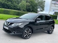 USED 2017 17 NISSAN QASHQAI 1.5 DCI TEKNA 5d 108 BHP FULL LEATHER + SAT NAV + 2 KEYS