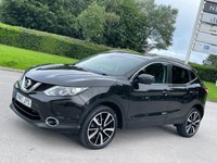 USED 2017 17 NISSAN QASHQAI 1.5 DCI TEKNA 5d 108 BHP FULL LEATHER + SAT NAV + 2 KEYS
