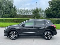 USED 2017 17 NISSAN QASHQAI 1.5 DCI TEKNA 5d 108 BHP FULL LEATHER + SAT NAV + 2 KEYS
