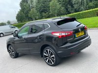 USED 2017 17 NISSAN QASHQAI 1.5 DCI TEKNA 5d 108 BHP FULL LEATHER + SAT NAV + 2 KEYS