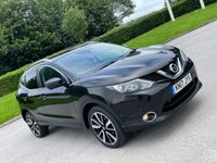 USED 2017 17 NISSAN QASHQAI 1.5 DCI TEKNA 5d 108 BHP FULL LEATHER + SAT NAV + 2 KEYS