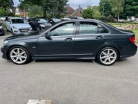 USED 2012 12 MERCEDES-BENZ C-CLASS 1.8 C180 BLUEEFFICIENCY SPORT 4d 155 BHP Low Mileage C180 Sport With Full Service History And ULEZ Complaint !