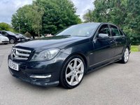 USED 2012 12 MERCEDES-BENZ C-CLASS 1.8 C180 BLUEEFFICIENCY SPORT 4d 155 BHP Low Mileage C180 Sport With Full Service History And ULEZ Complaint !