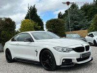 USED 2015 15 BMW 4 SERIES 3.0 430D XDRIVE M SPORT 2d 255 BHP FULLY SERVICED WITH NEW DISC & PADS