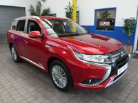 USED 2019 69 MITSUBISHI OUTLANDER 2.4 PHEV DESIGN 5d 222 BHP APP BASED SAT NAV ANDROID APPLE CARPLAY REAR CAMERA MITSUBISHI WARRANTY TILL OCT 2024