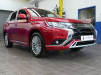 USED 2019 69 MITSUBISHI OUTLANDER 2.4 PHEV DESIGN 5d 222 BHP APP BASED SAT NAV ANDROID APPLE CARPLAY REAR CAMERA MITSUBISHI WARRANTY TILL OCT 2024