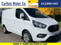 USED 2019 19 FORD TRANSIT CUSTOM 2.0 280 LIMITED [ AUTOMATIC ] ECOBLUE P/V L1 H1 129 BHP Fully Documented Service History