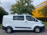 USED 2017 67 FORD TRANSIT CUSTOM 2.0 290 D/CAB 6 SEATER L1 L/R P/V FWD Direct to us from lease company