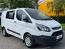 USED 2017 67 FORD TRANSIT CUSTOM 2.0 290 D/CAB 6 SEATER L1 L/R P/V FWD Direct to us from lease company