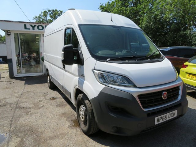 2015 65 Fiat Ducato 2.3 35 H/R P/V MULTIJET 130 BHP