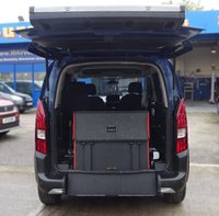 USED 2021 21 PEUGEOT RIFTER 1.5 HORIZON RE 5d 101 BHP WHEELCHAIR ACCESS WAV 3 seats + Wheelchair Access