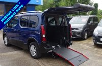 USED 2021 21 PEUGEOT RIFTER 1.5 HORIZON RE 5d 101 BHP WHEELCHAIR ACCESS WAV 3 seats + Wheelchair Access