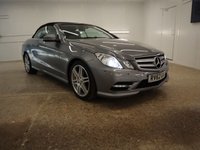USED 2012 62 MERCEDES-BENZ E-CLASS 3.0 E350 CDI BLUEEFFICIENCY SPORT 2d 265 BHP GREAT LOOKING CONVERTIBLE WITH LOW MILES