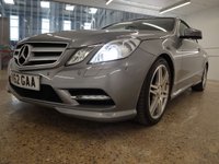 USED 2012 62 MERCEDES-BENZ E-CLASS 3.0 E350 CDI BLUEEFFICIENCY SPORT 2d 265 BHP GREAT LOOKING CONVERTIBLE WITH LOW MILES