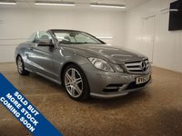 USED 2012 62 MERCEDES-BENZ E-CLASS 3.0 E350 CDI BLUEEFFICIENCY SPORT 2d 265 BHP GREAT LOOKING CONVERTIBLE WITH LOW MILES