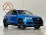 USED 2017 17 AUDI Q3 2.0 TDI QUATTRO BLACK EDITION 5d 148 BHP GLOSS BLACK 20 INCH ALLOYS