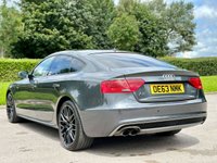 USED 2014 63 AUDI A5 2.0 SPORTBACK TDI BLACK EDITION S/S 5d 148 BHP BLACK EDITION UPGRADED ALLOYS