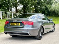 USED 2014 63 AUDI A5 2.0 SPORTBACK TDI BLACK EDITION S/S 5d 148 BHP BLACK EDITION UPGRADED ALLOYS