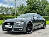 USED 2014 63 AUDI A5 2.0 SPORTBACK TDI BLACK EDITION S/S 5d 148 BHP BLACK EDITION UPGRADED ALLOYS