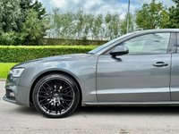 USED 2014 63 AUDI A5 2.0 SPORTBACK TDI BLACK EDITION S/S 5d 148 BHP BLACK EDITION UPGRADED ALLOYS
