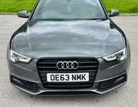 USED 2014 63 AUDI A5 2.0 SPORTBACK TDI BLACK EDITION S/S 5d 148 BHP BLACK EDITION UPGRADED ALLOYS