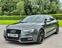 USED 2014 63 AUDI A5 2.0 SPORTBACK TDI BLACK EDITION S/S 5d 148 BHP BLACK EDITION UPGRADED ALLOYS