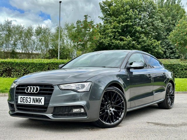 2014 63 Audi A5 2.0 SPORTBACK TDI BLACK EDITION S/S 5d 148 BHP
