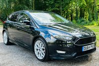 USED 2015 64 FORD FOCUS 1.0 ZETEC S 5d 124 BHP &pound;20 ROAD TAX FULL SERVICE HISTORY SATELLITE NAVIGATION AIR CONDITIONING BLUETOOTH DAB RADIO