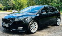 USED 2015 64 FORD FOCUS 1.0 ZETEC S 5d 124 BHP &pound;20 ROAD TAX FULL SERVICE HISTORY SATELLITE NAVIGATION AIR CONDITIONING BLUETOOTH DAB RADIO