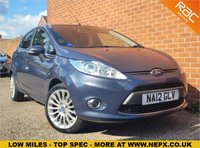 USED 2012 12 FORD FIESTA 1.4 TITANIUM TDCI 5d  TOP SPEC - RAC WARRANTY