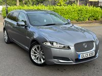USED 2013 13 JAGUAR XF 2.2 D PREMIUM LUXURY SPORTBRAKE 5d 200 BHP 