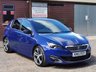 USED 2015 15 PEUGEOT 308 2.0 BLUE HDI S/S GT LINE 5d 150 BHP SERVICED IN MAY 2023!