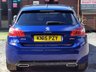 USED 2015 15 PEUGEOT 308 2.0 BLUE HDI S/S GT LINE 5d 150 BHP SERVICED IN MAY 2023!