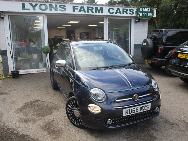 2017 66 Fiat 500 1.2 RIVA 3d 69 BHP *RARE SPECIAL EDITION RIVA*