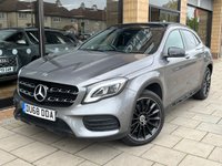 USED 2018 68 MERCEDES-BENZ GLA-CLASS 2.0 GLA 250 4MATIC AMG LINE PREMIUM PLUS 5d 208 BHP BLACK LAVA LEATHER + NIGHT PACK