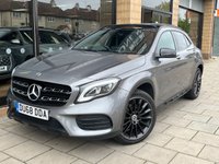 USED 2018 68 MERCEDES-BENZ GLA-CLASS 2.0 GLA 250 4MATIC AMG LINE PREMIUM PLUS 5d 208 BHP BLACK LAVA LEATHER + NIGHT PACK