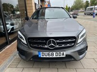 USED 2018 68 MERCEDES-BENZ GLA-CLASS 2.0 GLA 250 4MATIC AMG LINE PREMIUM PLUS 5d 208 BHP BLACK LAVA LEATHER + NIGHT PACK