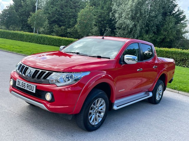 2017 66 Mitsubishi L200 2.4 DI-D 4WD WARRIOR DCB 178 BHP