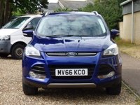 USED 2016 66 FORD KUGA 2.0 TITANIUM TDCI 5d 148 BHP www.suffolkcarcentre.co.uk - Located at Reydon