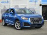 USED 2019 69 AUDI Q2 1.6 TDI S LINE 5d 114 BHP Finished in ARA BLUE MET with contrasting SPORTS TRIM. This Audi Q2 is designed to give you the feel-good factor of an Audi A3, but with a higher driving position and the extra feeling of security that comes with it. This 1 Owner example has features that include Sat Nav, Power Folding Mirrors, Power rear boot, 18" Alloys, Cruise Control, Park Sensors, DAB, B/Tooth and much more. Dealer serviced at 21856 miles, 50179 miles, 69941 miles and on arrival at 81001 miles.