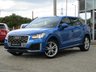 USED 2019 69 AUDI Q2 1.6 TDI S LINE 5d 114 BHP Finished in ARA BLUE MET with contrasting SPORTS TRIM. This Audi Q2 is designed to give you the feel-good factor of an Audi A3, but with a higher driving position and the extra feeling of security that comes with it. This 1 Owner example has features that include Sat Nav, Power Folding Mirrors, Power rear boot, 18" Alloys, Cruise Control, Park Sensors, DAB, B/Tooth and much more. Dealer serviced at 21856 miles, 50179 miles, 69941 miles and on arrival at 81001 miles.
