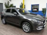 USED 2019 69 MAZDA CX-5 2.2 D SPORT NAV PLUS 5d 148 BHP SAT NAV HEATED LEATHER CAMERA 1 OWNER SERVICE HISTORY 6 MONTHS GOLD WARRANTY