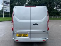 USED 2015 15 FORD TRANSIT CUSTOM 2.2 270 LR P/V 99 BHP ** NO VAT **  LOW MILES