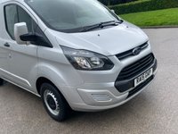 USED 2015 15 FORD TRANSIT CUSTOM 2.2 270 LR P/V 99 BHP ** NO VAT **  LOW MILES