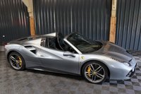 USED 2016 16 FERRARI 488 3.9 SPIDER 2d 660 BHP FULL PPF, FRONT LIFT, REVERSE CAMERA, CARBON FRONT SPOILER, CARBON UNDER-DOOR, CARBON DRIVER ZONE AND DASH INSERTS, JBL HI-FI!!