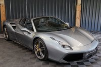 USED 2016 16 FERRARI 488 3.9 SPIDER 2d 660 BHP FULL PPF, FRONT LIFT, REVERSE CAMERA, CARBON FRONT SPOILER, CARBON UNDER-DOOR, CARBON DRIVER ZONE AND DASH INSERTS, JBL HI-FI!!