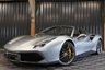 USED 2016 16 FERRARI 488 3.9 SPIDER 2d 660 BHP FULL PPF, FRONT LIFT, REVERSE CAMERA, CARBON FRONT SPOILER, CARBON UNDER-DOOR, CARBON DRIVER ZONE AND DASH INSERTS, JBL HI-FI!!