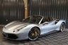 USED 2016 16 FERRARI 488 3.9 SPIDER 2d 660 BHP FULL PPF, FRONT LIFT, REVERSE CAMERA, CARBON FRONT SPOILER, CARBON UNDER-DOOR, CARBON DRIVER ZONE AND DASH INSERTS, JBL HI-FI!!