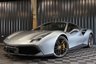 USED 2016 16 FERRARI 488 3.9 SPIDER 2d 660 BHP FULL PPF, FRONT LIFT, REVERSE CAMERA, CARBON FRONT SPOILER, CARBON UNDER-DOOR, CARBON DRIVER ZONE AND DASH INSERTS, JBL HI-FI!!