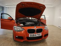 USED 2014 64 BMW 1 SERIES 2.0 120D M SPORT 5d 181 BHP WOW LOOK AT THE EXTRAS ON THIS GREAT LOOKING 1 SERIES BMW IN VALENCIA ORAGNE